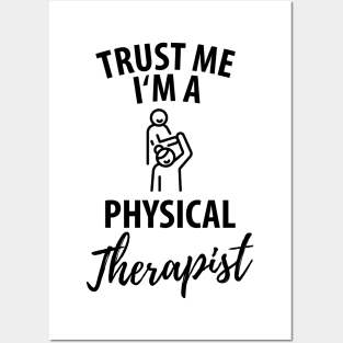 physiotherapist physical therapy gift saying funny Posters and Art